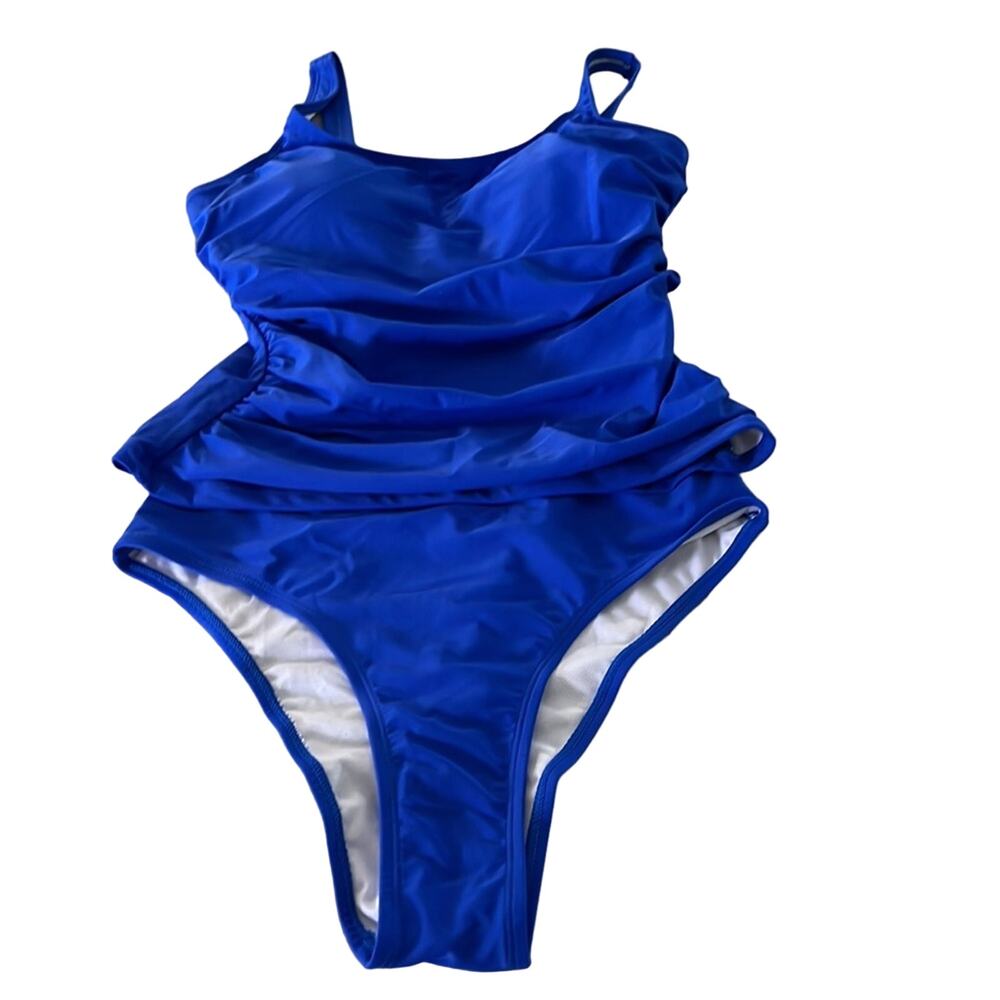Royal Blue Tankini 2Pc NWOT Woman Size Small
